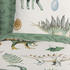 Good Morning Renforcé Kinder-Wendebettwäsche Gabi grün/braun-beige 135x200+80x80 cm (511814)
