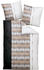Janine Mako-Satin Bettwäsche braun-beige 155x220+80x80 cm (480723)