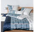 Janine Mako-Satin Kissenbezug blau 40x80 cm (480714)