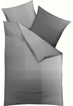 Kaeppel Feinbiber Bettw&auml;sche Master grau 200x200+80x80 cm (499322)