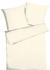 Kaeppel Mako-Satin Bettwäsche braun-beige 135x200+80x80 cm (494799)