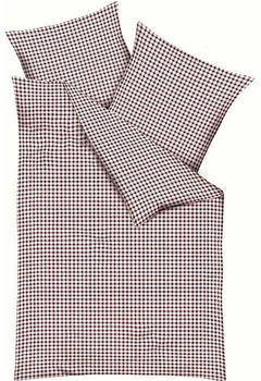 Kaeppel Feinbiber Bettw&auml;sche Vichy rot 135x200+80x80 cm (506395)