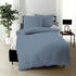 Kaeppel Mako-Satin Bettwäsche blau 155x220+80x80 cm (494830)