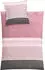 Kleine Wolke Mako-Satin Bettwäsche Estrella rose 135x200+80x80 cm (374062)