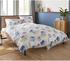 Kleine Wolke Mako-Satin Bettwäsche Svea violett 135x200+80x80 cm (502005)