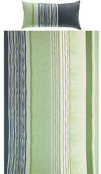 REDBEST Single-Jersey Bettwäsche grün 155x200+40x80 cm (484182)