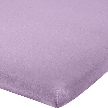 REDBEST Elasthan-Jersey-Stretch Topper-Spannbettlaken Denver violett 90x190 cm - 100x200 cm (482623)