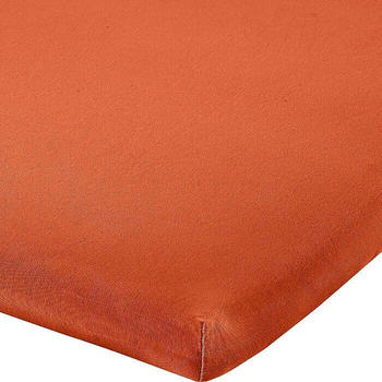 REDBEST Elasthan-Jersey-Stretch Topper-Spannbettlaken Denver orange 90x190 cm - 100x200 cm (482577)