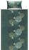REDBEST Renforcé Bettwäsche grün 135x200+40x80 cm (505062)
