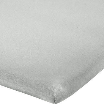 REDBEST Elasthan-Jersey-Stretch Topper-Spannbettlaken Denver grau 90x190 cm - 100x200 cm (482420)