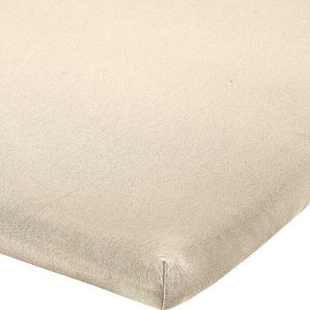 REDBEST Elasthan-Jersey-Stretch Topper-Spannbettlaken Denver braun-beige 90x190 cm - 100x200 cm (482447)