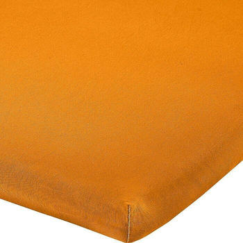 REDBEST Elasthan-Jersey-Stretch Topper-Spannbettlaken Denver orange 90x190 cm - 100x200 cm (482568)