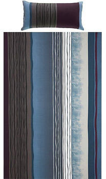 REDBEST Single-Jersey Bettw&auml;sche blau 155x220+40x80 cm (467417)
