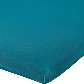 REDBEST Elasthan-Jersey-Stretch Topper-Spannbettlaken Denver grün/blau 90x190 cm - 100x200 cm (482521)