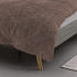 Irisette Bettwäsche-Set MINK Biber (240x220cm, 2 Kissen 80x80) braun