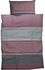 CASATEX Satin Bettwäsche Orsa rot 135x200+80x80 cm (508086)