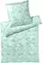 Elegante Interlock-Jersey Bettwäsche Lucid Jersey grün/blau 135x200+80x80 cm (512284)