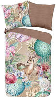 hip Wendebettw&auml;sche "Hebe" 2 Stk. Biber, 135x200, Warm, Weich, Wendeoptik,