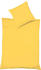 Fleuresse Halbleinen Bettwäsche Provence 200x200+2x 80x80 cm lemon