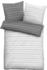 Biberna Mako-Satin Kissenbezug grau 80x80 cm (425303)