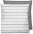 Biberna Mako-Satin Kissenbezug grau 80x80 cm (425303)