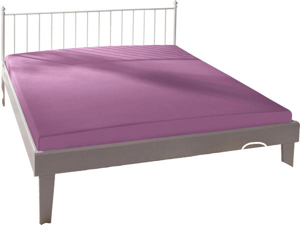 Estella Mako-Feinjersey Spannbettlaken violett 140x200 cm - 160x200 cm (84601)