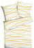 Kaeppel Perkal Bettwäsche Motion Waves orange 155x220+80x80 cm (511702)