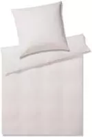 Elegante Bettw&auml;sche "Solid Stripe" 2 Stk. angenehmes Hautgef&uuml;hl
