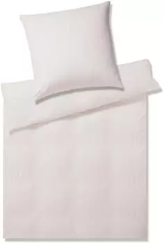 Elegante Bettwäsche-Set Jersey SOLID STRIPE (155x220+80x80 cm) rose Elegante Bettwäsche-Set Jersey SOLID STRIPE (155x220+80x80 cm) rose