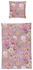 Irisette Mako-Satin Glamour 8865 rosa 135x200+80x80 cm