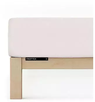 Schlafgut Frottex Spannbettlaken sand light 140-160x200 cm