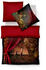 Fleuresse fleuresse Mako-Satin Bettwäsche Bed Art S 113759-04 Bordeaux-Rot Hirsch Reh Wald 200x200 cm+2x80x80 cm