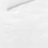 Elegante Solid Jersey Bettwäsche Mako-Jersey Weiß 155x220+80x80 cm