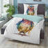 Biberna Bettwäsche Eule 44484-008 bunt 135x200+80x80 cm