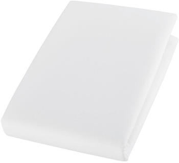Cotonea Bio Edellinon Spannbetttuch 100 x 200 cm weiss