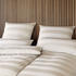 Elegante Jacquard Satin Bettwäsche En Bloc kiesel 135x200+80x80 cm