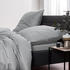 Estella Mako-Satin Bettwäsche Valetta Kissenbezug 40x80 cm platin