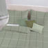 Fleuresse gewebte Edelflanell Bettwäsche Lech Arboga grün 200x220+2x80x80 cm