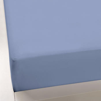 Formesse Jersey Spannbetttuch Bella Gracia 120x200 - 130x220 cm blaugrau