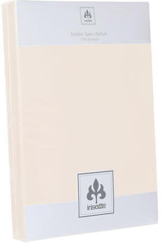 Irisette Feinbiber Spannbetttuch Merkur 100x200 cm sand