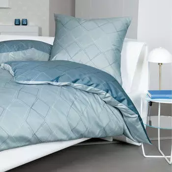 Janine Mako-Satin Bettwäsche J.D. 87053-02 135x200+80x80 cm Janine Mako-Satin Bettwäsche J.D. 87053-02 135x200+80x80 cm
