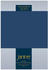 Janine Topper Comfort Jersey Spannbetttuch 180x200 cm - 200x220 cm marine