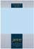 Janine Topper Comfort Jersey Spannbetttuch 140x200 cm - 160x220 cm hellblau