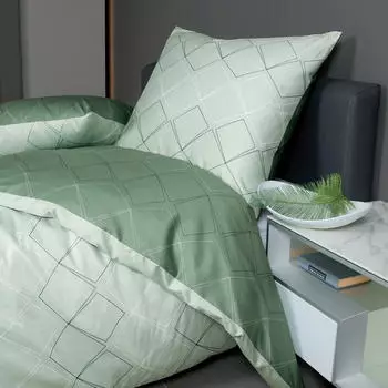 Janine Mako-Satin Bettwäsche J.D. 87053-06 155x220+80x80 cm Janine Mako-Satin Bettwäsche J.D. 87053-06 155x220+80x80 cm