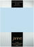Janine Jersey Elastic Spannbetttuch 90x190 cm - 100x220 cm hellblau