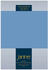 Janine Topper Comfort Jersey Spannbetttuch 140x200 cm - 160x220 cm blau