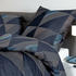Janine Mako-Satin Bettwäsche J.D. 87065 nachtschattenblau 135x200+80x80 cm