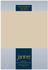 Janine Topper Comfort Jersey Spannbetttuch 180x200 cm - 200x220 cm sand