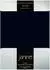 Janine Jersey Elastic Spannbetttuch 90x190 cm - 100x220 cm schwarz