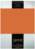 Janine Jersey Elastic Spannbetttuch 90x190 cm - 100x220 cm rost-orange